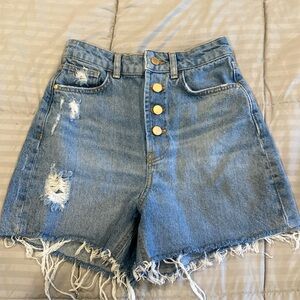 Zara jean shorts!!